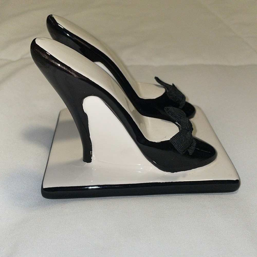 👠Ceramic High Heel Decor